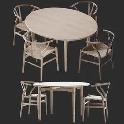 Dining Table & Chair Set