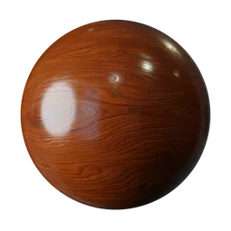 Wavy Dark Wood Grain