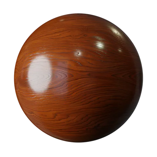 Wavy Dark Wood Grain