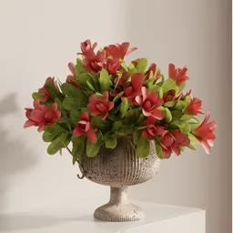 Rustic Red Bloom Arrangement