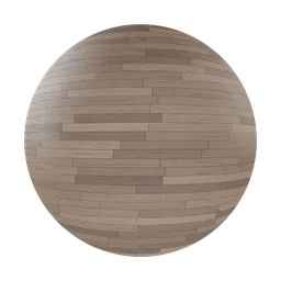 High-resolution Procedural Striped Parquet material for 3D rendering in Blender, PBR ready with a node group.