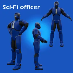 Sci fi officer