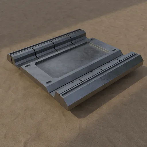 Sci-Fi Modular Platform Panel