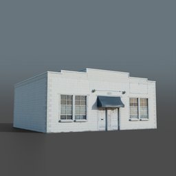 BG Buildings - Small White Business