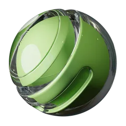 High-quality cocooned glass refraction material for Blender, perfect for PBR workflows with versatile procedural shader capabilities.