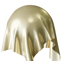 Soft Yellow Satin Fabric