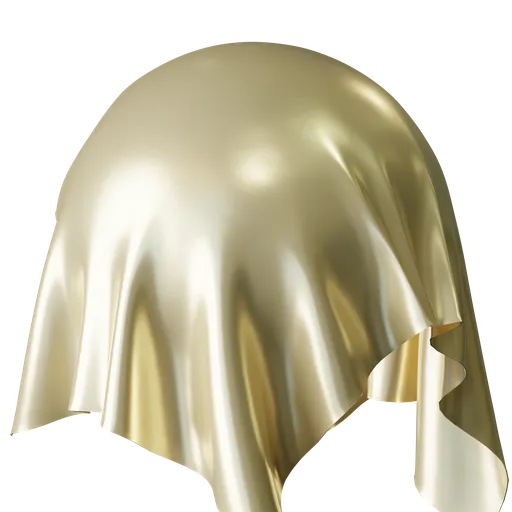 Soft Yellow Satin Fabric