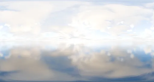 Bright Cloud Reflection
