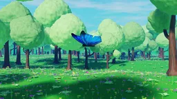 Enchanting Forest Scene