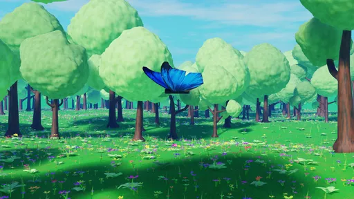 Enchanting Forest Scene