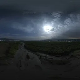 Moonlit River