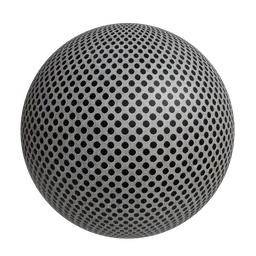 Perforated metal sheet
