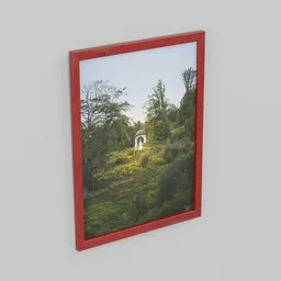 Pictureframe with camling photo