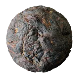 Vulcanic Rock Lava Surface