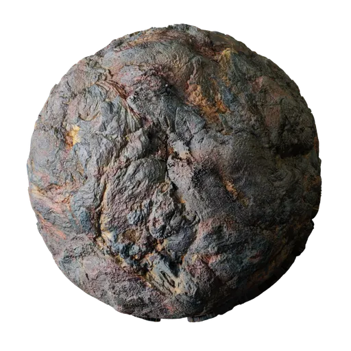 Vulcanic Rock Lava Surface