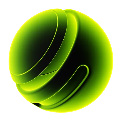 Hologram Glow Green