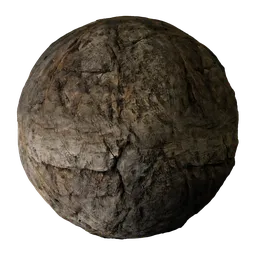 Rugged Rock Cliff Surface