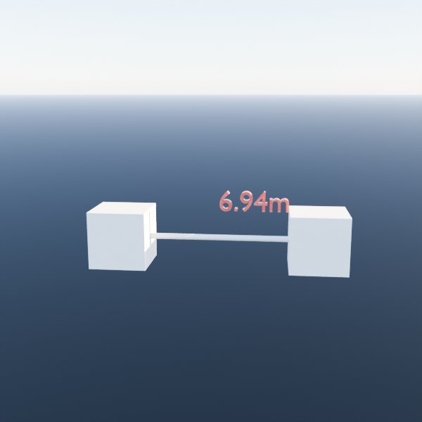 Distance btw objects | FREE Compositing Nodes Node Groups | Blendkit