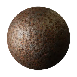 Deep Rust Pitted Iron