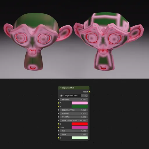 Edge Wear Masking Shader