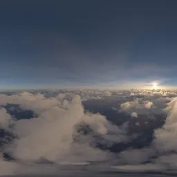 Sunset - Golden Sunset Clouds