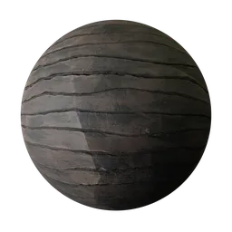 Dark Weathered Wooden Planks