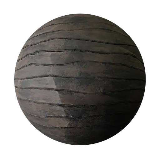 Dark Weathered Wooden Planks
