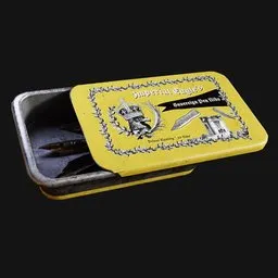 Antique Box of Fountain Pen Nibs