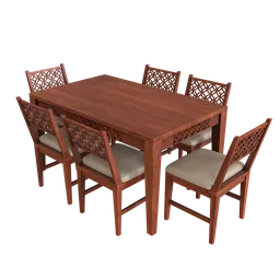 Wooden Dinning Table Chair Set
