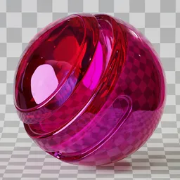 Glass Purple