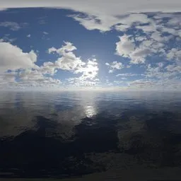 Bluesky cloud sunshine