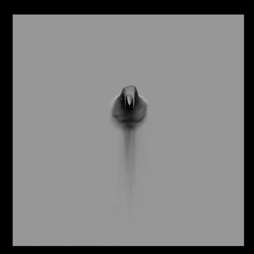 3D sculpting brush imprint for aquatic creature detailing in Blender modeling.