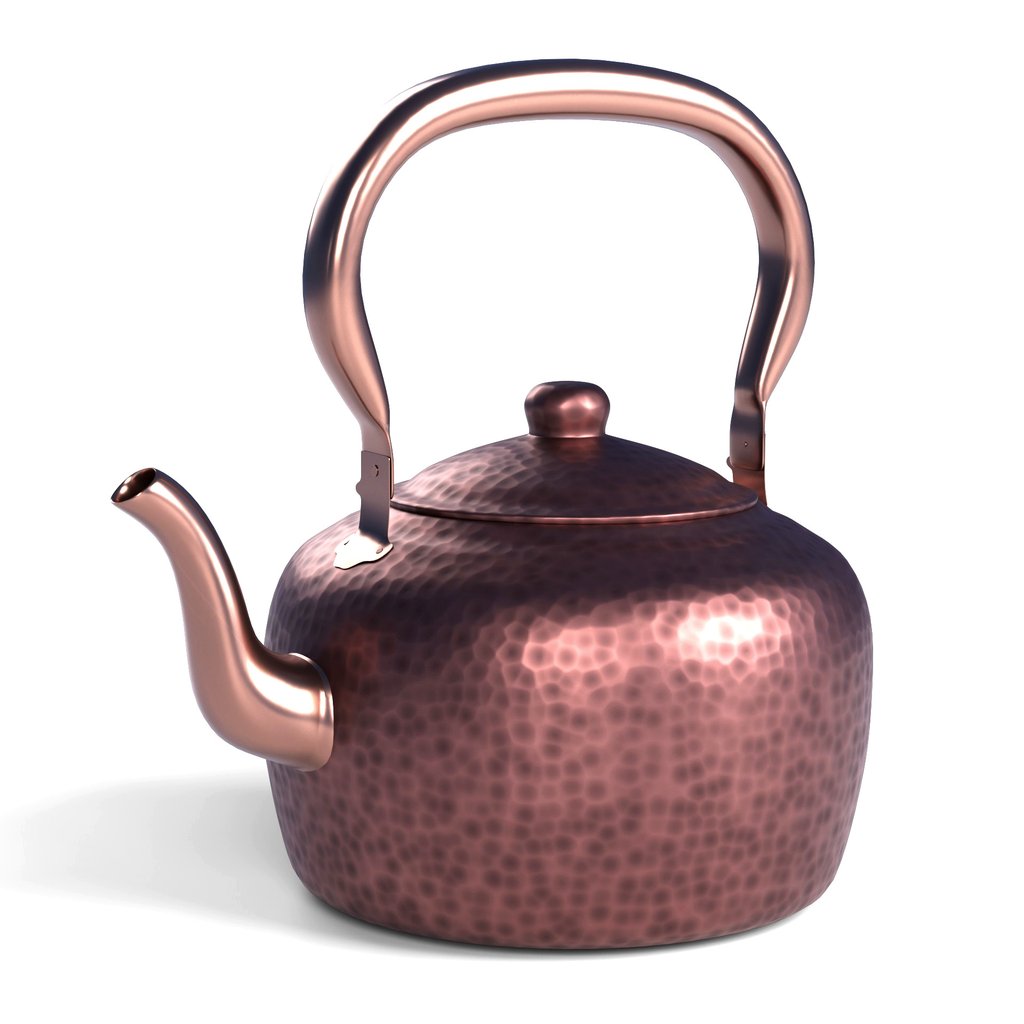 Copper kettle Kitchen Appliances models BlenderKit