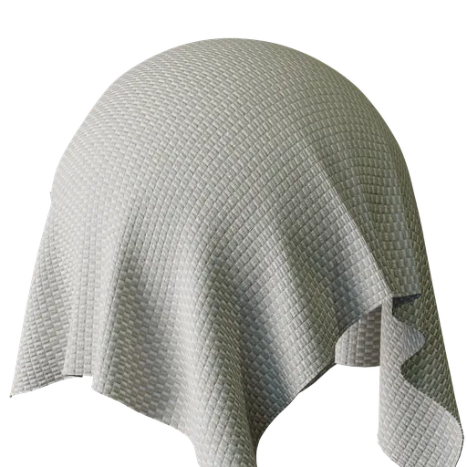 Beige Basketweave Fabric