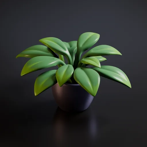 Stylized Indoor Plant