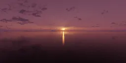 Pink Dramatic Sunset Sky