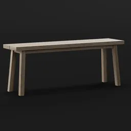 Wooden Bench