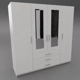 Large wardrobe