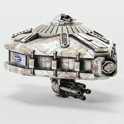 Spaceship Scifi Fighter