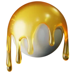 Procedural Pearl  Painted Plastic