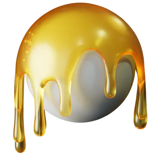 Procedural Pearl  Painted Plastic