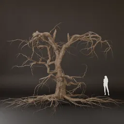 SJ Realistic Dead Tree Model