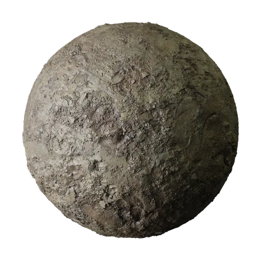 Wet Trampled Brown Mud