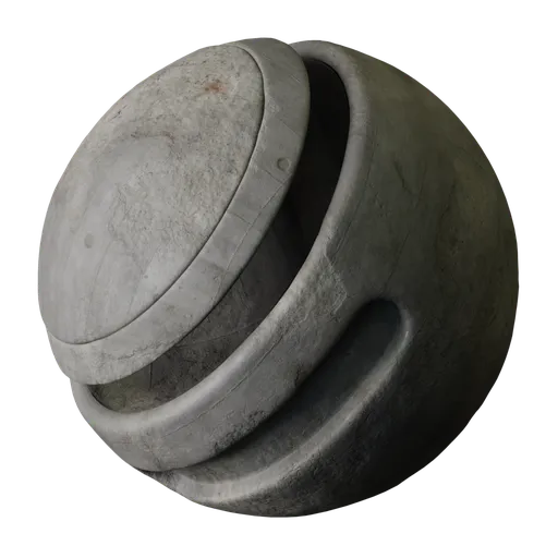 Cracked Grey Concrete
