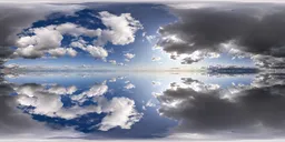 Infinite Real Sky - Puffy Cloud Day