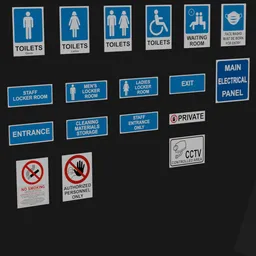 European Facility Signs