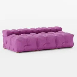 Modular soft sofa