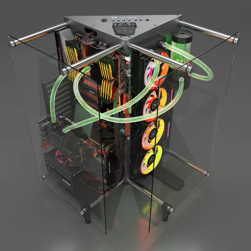 Thermaltake p90, ASUS Rampage V Extreme