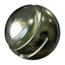 Heavy Scratched Painted Steel