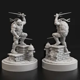 Mutant Turtle Warrior